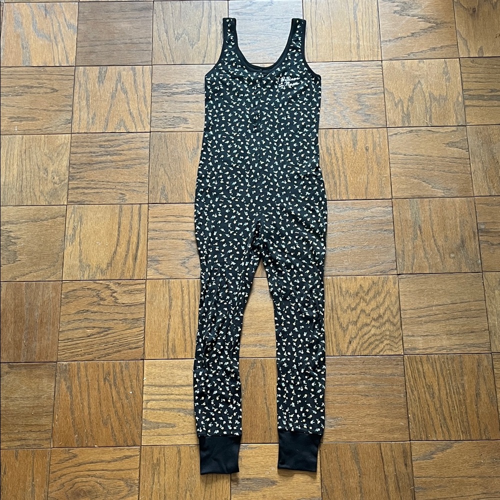 PINK Victoria's Secret Black and White Jumpsuit